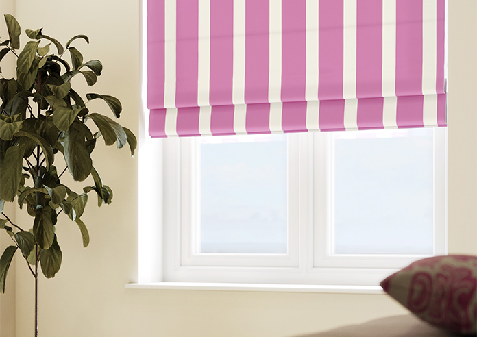 The British Stripe Co. Henry, Notting Hill No.1 - Roman Blind - Image 5